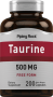 Taurin , 500 mg, 200 Kapsler for hurtig frigivelse