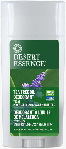 Teebaumöl-Deodorant, Lavendel, 2.5 oz (70 mL) Stäbchen
