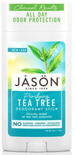 Desodorante en barra con aceite del árbol del té, 2.5 oz (70 g) Barra