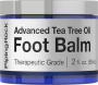 Bálsamo para os pés com óleo da árvore do chá, 2 fl oz (59 mL) Boião