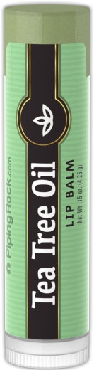 Tea Tree Oil Lip Balm, 0.15 oz (4 g) หลอด