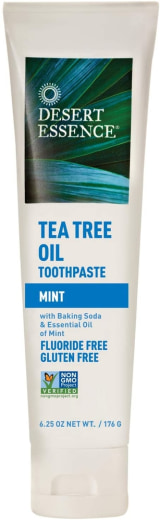 Pasta de dientes de aceite del árbol del té (menta), 6.25 oz (177 g) Tubo