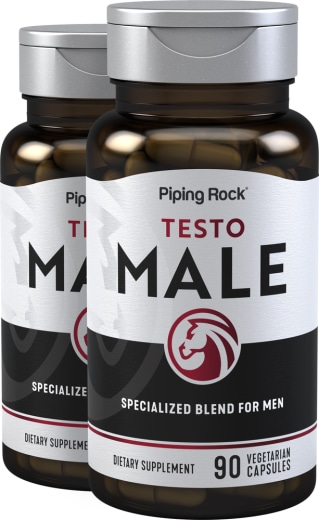 Testo-Male, 90 Vegetarian Capsules, 2  Bottles