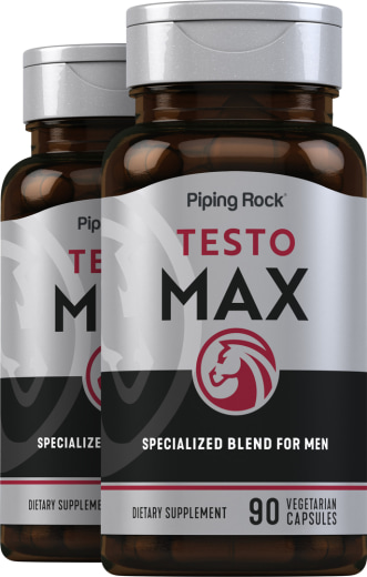 Testo Max, 90 Vegetarian Capsules, 2  Bottles