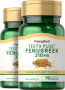 Extracto de fenogreco TestoPlus , 310 mg, 90 Cápsulas de liberación rápida, 2  Botellas/Frascos