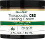 Therapeutic CBD Healing Cream, 750 mg, 2 fl oz (60 mL) Cream