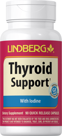 Supporto per tiroide, 90 Capsule a rilascio rapido