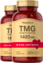 TMG, 1400 mg (pro Portion), 200 Kapseln mit schneller Freisetzung, 2  Flaschen