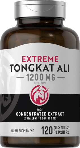 Tongkat ali, 240000 mg/annos, 120 Pikaliukenevat kapselit
