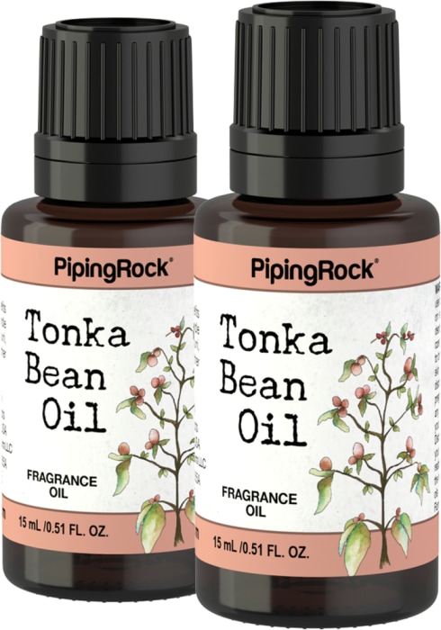 Tonka Bean Fragrance Oil, 1/2 fl oz (15 mL) Dropper Bottle, 2  Dropper Bottles