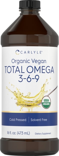 Total Omega 3-6-9 Vegan (Organic), 16 fl oz (473 mL) Flasche