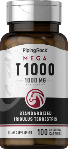 Tribulus Mega, 1000 mg, 100 Quick Release Capsules