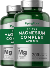 Triple Magnesium Complex, 420 mg, 200 Quick Release Capsules, 2  Bottles