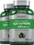 Acai Supreme tredobbelt styrke, 6000 mg (pr. dosering), 180 Kapsler for hurtig frigivelse, 2  Flasker