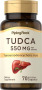 TUDCA (ácido tauroursodesoxicólico) 500 mg, 550 mg (por dose), 70 Cápsulas de Rápida Absorção