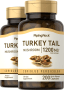 Turkisk svansvamp, 1200 mg (per portion), 200 Snabbverkande kapslar, 2  Flaskor