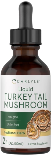 Turkey Tail Mushroom Liquid Extract, 2 fl oz (59 mL) Tropfflasche