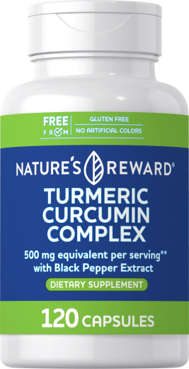 Turmeric Curcumin Complex, 500 mg, 120 Capsules