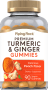 Turmeric & Ginger (Pêssego delicioso), 90 Gomas veganas
