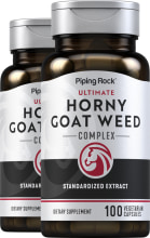 Ultimate Horny Goat Weed Complex, 100 Vegetarian Capsules, 2  Bottles
