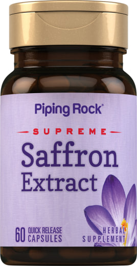 Extrait Intégral de safran, 88.5 mg, 60 Gélules à libération rapide