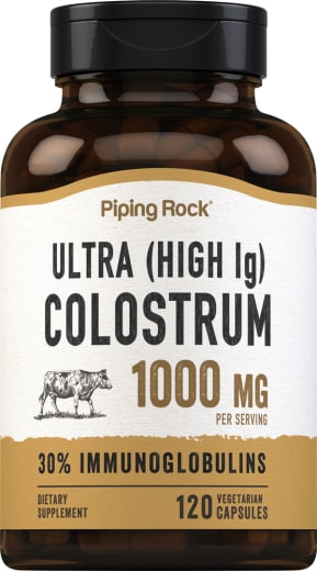 Ultra Colostrum (High IG), 1000 mg, 120 Vegetarian Capsules