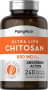 Ultra Lipo Chitosan (por dose), 800 mg, 240 Cápsulas de Rápida Absorção