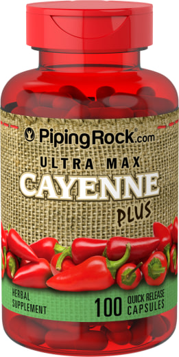 Ultra Max Cayenne Plus, 100 Quick Release Capsules