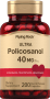 Policosanol แบบพิเศษ, 40 mg (ต่อการเสิร์ฟ), 200 แคปซูลแบบปล่อยตัวยาเร็ว