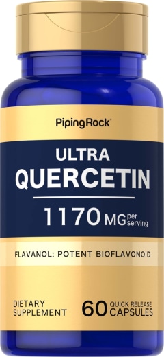 Ultra kwercetyna , 1170 mg (na porcję), 60 Kapsułki o szybkim uwalnianiu