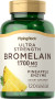 Ultra erősségű bromelin , 1700 mg (adagonként), 120 Gyorsan oldódó kapszula