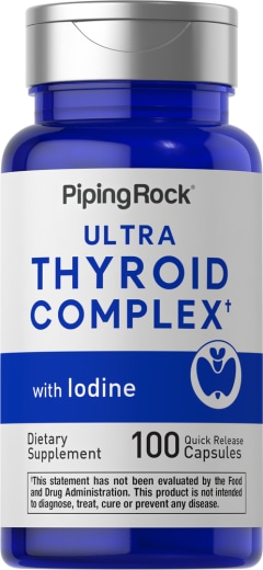 Complesso Ultra per la tiroide , 100 Capsule a rilascio rapido