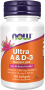 Ultra Vitamin A & D3, 25,000/1,000 IU, 100 Softgels