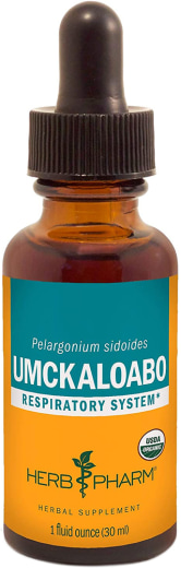 Umckaloabo Liquid Extract (Organic), 1 fl oz (30 mL) Dropper Bottle