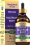 Extrato líquido de raiz de valeriana sem álcool, 4 fl oz (118 mL) Butelka z zakraplaczem