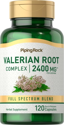 Raíz de valeriana , 2400 mg, 120 Cápsulas de liberación rápida