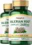 Valeriaan , 2400 mg, 120 Snel afgevende capsules, 2  Flessen