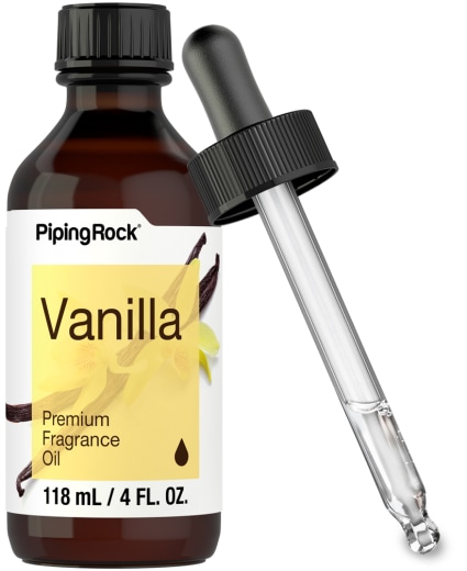 Vanilla Premium Fragrance Oil, 4 fl oz (118 mL) Bottle & Dropper