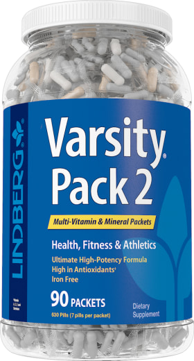Varsity Pack 2 (multivitamin och mineral), 90 Paket