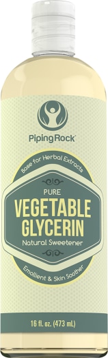 Vegetabilsk glycerin, 16 fl oz (473 mL) Flaske