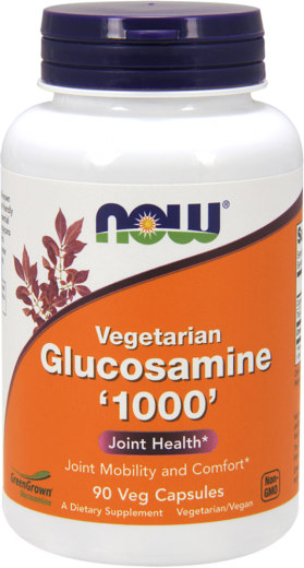 Vegetarische glucosamine , 1000 mg, 90 Vegetarische capsules