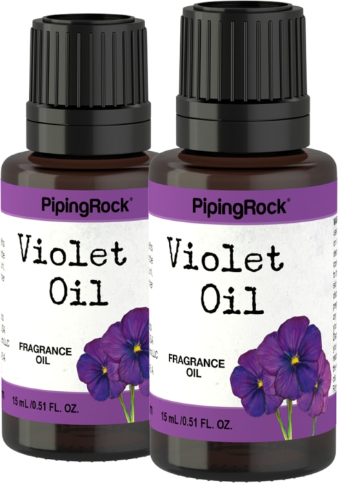 Violet Fragrance Oil, 1/2 fl oz (15 mL) Dropper Bottle, 2  Dropper Bottles