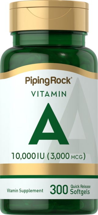 Vitamin A, 10,000 IU, 300 Quick Release Softgels