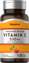 Vitamine C 500mg avec bioflavonoïdes et églantier - Libération lente, 100 Petits comprimés enrobés