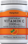 Vitamina C en polvo, pura, 2000 mg (por porción), 24 oz (680 g) Botella/Frasco