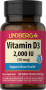 Vitamin D 3, 2000 IU, 120 Softgel for hurtig frigivelse