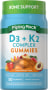 维生素K2 + D3钙软糖（天然桃子、芒果）, 50 素食软糖