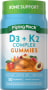 Vitamin D3 + K2-Komplex Gummis (Pfirsich-Mango) , 50 Gummis