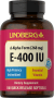 Vitamina E-400 IU (d-alfa-tocoferol), 180 Gels de Rápida Absorção