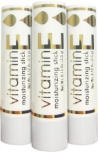 Vitamin E Moisturizing Stick 3 Pack, 0.1 oz (3.5 g) Tubes, 3  Tubes